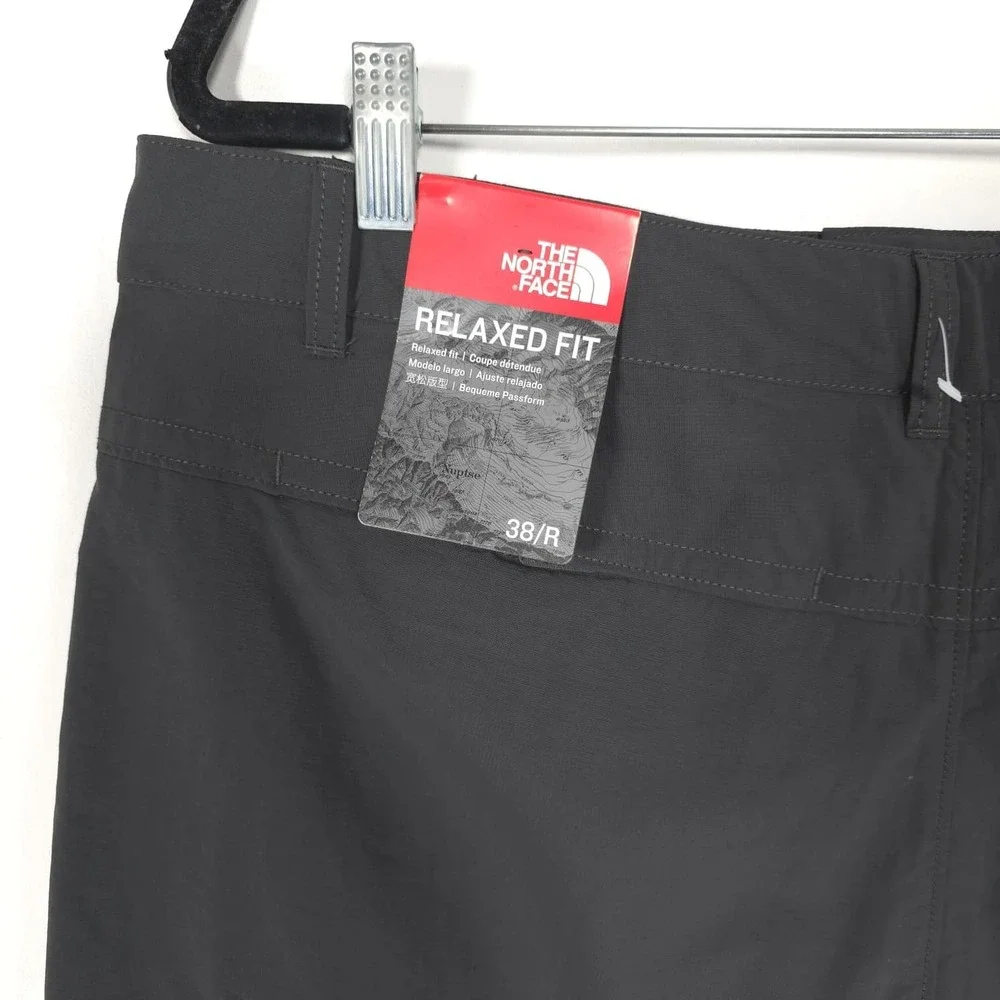 THE NORTH FACE Men's New 38R Horizon 2.0 Shorts ASPHALT Grey UPF 50 Hike